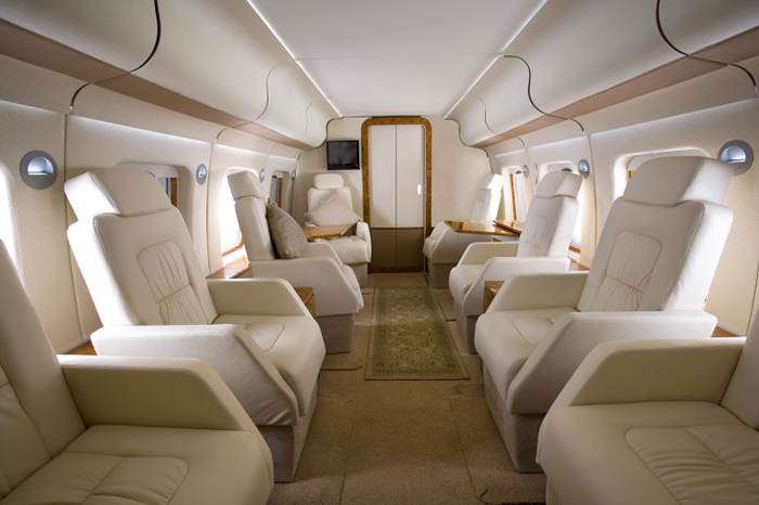 Agusta Westland AW101 VIP cabin interior Agusta Westland AW101 VIP cabin interior