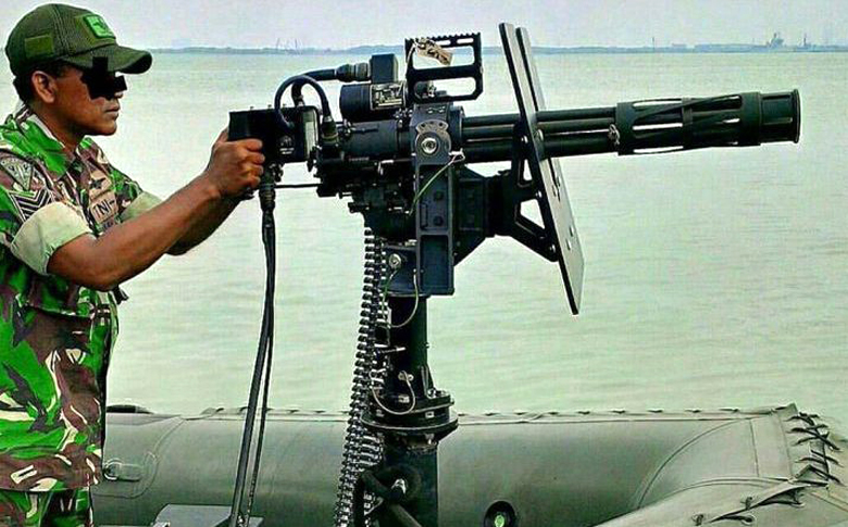 M-134D-Minigun TNI M-134D-Minigun TNI